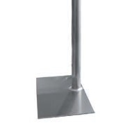 Aluminium beursvoetplaat