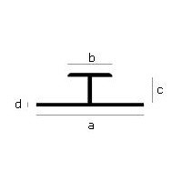 Aluminium plaatverbindingsprofiel
