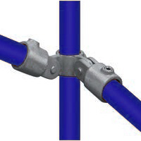 Dubbel Scharnierstuk 90° Easyclamp (Type 48)