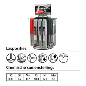 Easyweld RVS laselektroden