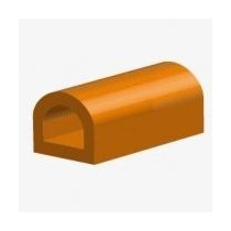 Rubber D-profiel