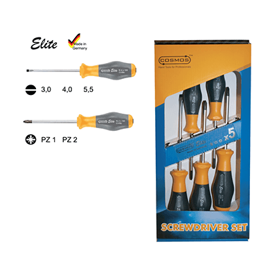 Schroevendraaierset 5 delig