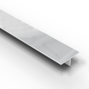 Aluminium T-profiel ongelijkzijdig