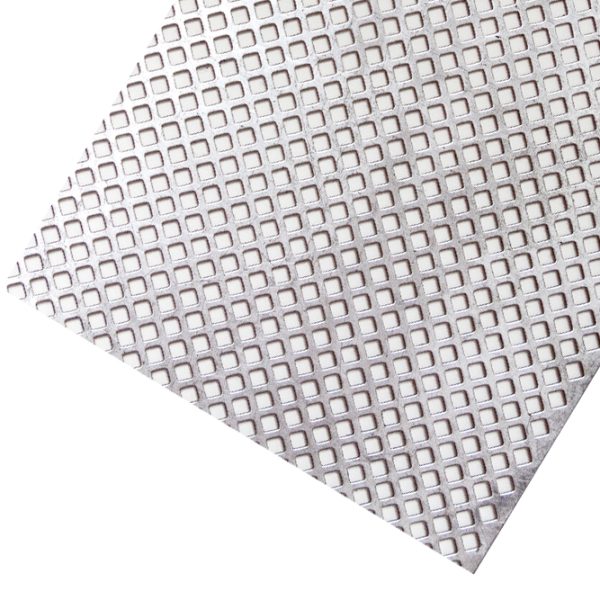 Alberts 467043 Geperforeerde Aluminium Plaat - Ronde Gaten - Natuurlijk - 250 X 500 X 1,5 Mm