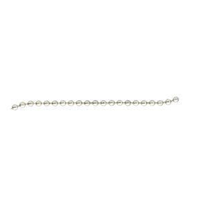 Kogelketting (messing vernikkeld)