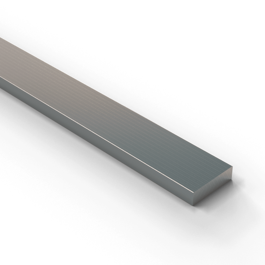 Aluminium geanodiseerd platstaf