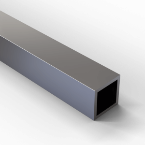 Aluminium geanodiseerd vierkante buis