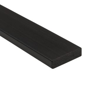 POM-C platstaf zwart